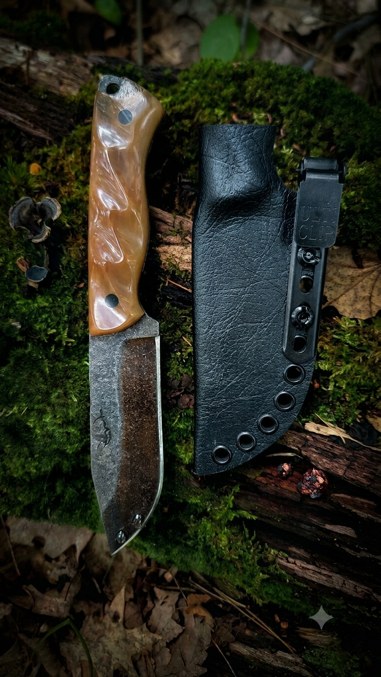 Camp knife.