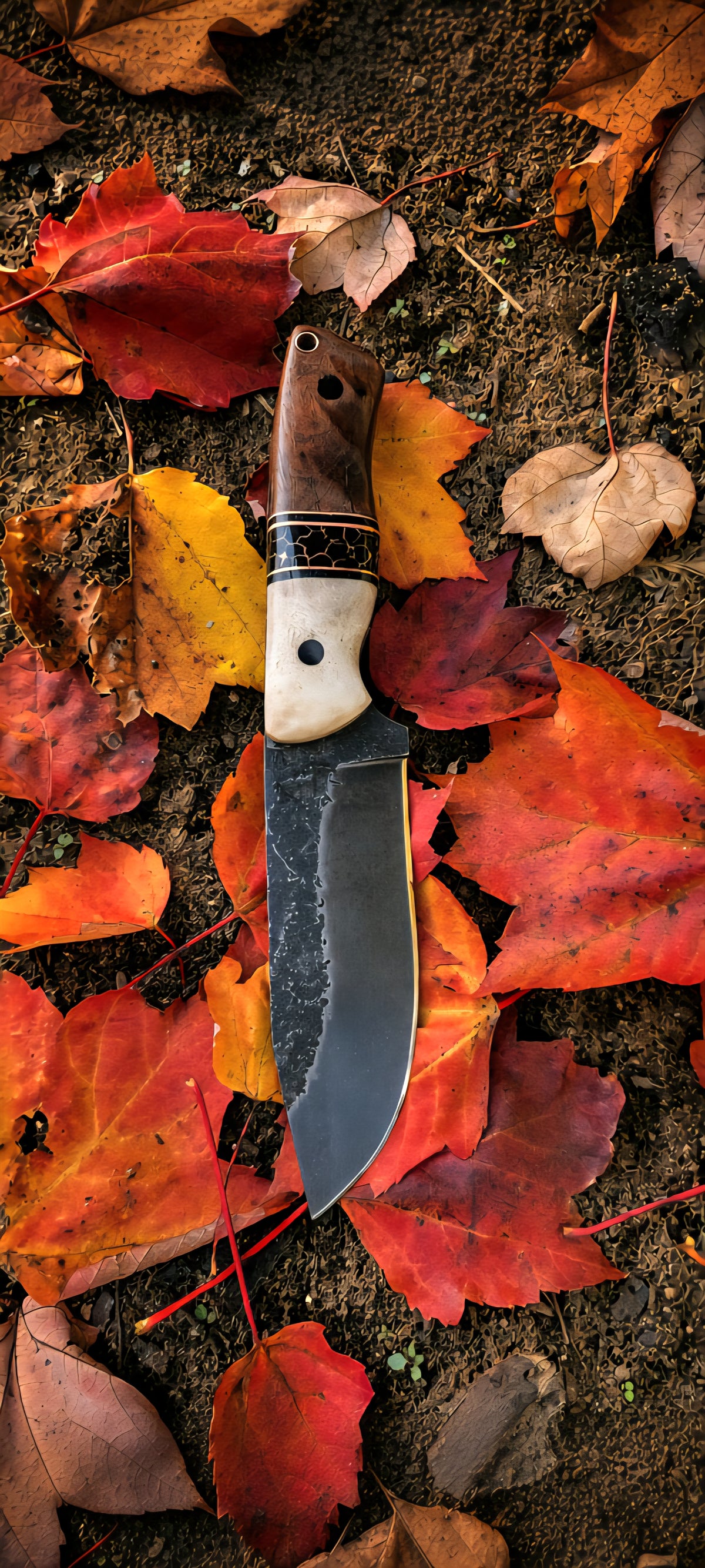 Camp knife.